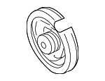 6507713AA - Brakes: Axle Nut for Chrysler: 300M, Concorde, LHS, New Yorker, Prowler | Dodge: Intrepid Image