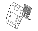 89350N9010 - Body: Seat Back Pad for Hyundai Image