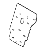 89980N9010 - Body: Seat Back Panel for Hyundai Image