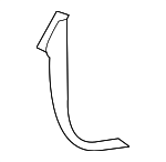 XC15XDVAA - Body: Kick Panel Trim for Chrysler: PT Cruiser Image