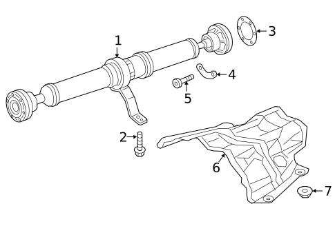Drive Shaft for 2013 Audi A5 Quattro #0