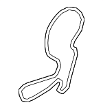 213553C510 - Cooling System: Water Pump Gasket for Kia: Amanti, Borrego, Sedona, Sorento Image