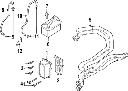 Trans Oil Cooler for 2022 Porsche 718 Spyder #0