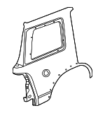 3C5Z7827840AA - Body: Quarter Panel for Lincoln: Aviator Image