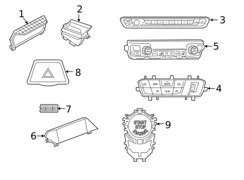 Switches for 2023 Toyota GR Supra #0