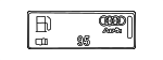 8K0010508CN - : Fuel Label for Audi: A7 Quattro Image