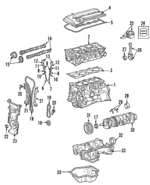 thumbnail image 2 of Stone Japan Engine Valve Cover Gasket Set 13270ZA010 - Nissan 2002-2021 2 of 4