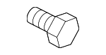 986116 - Body: Mount Bracket Bolt for Volvo Image