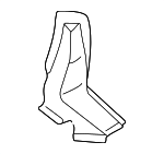 3B0804480F - Body: Wheelhouse Brace for Volkswagen: Passat Image