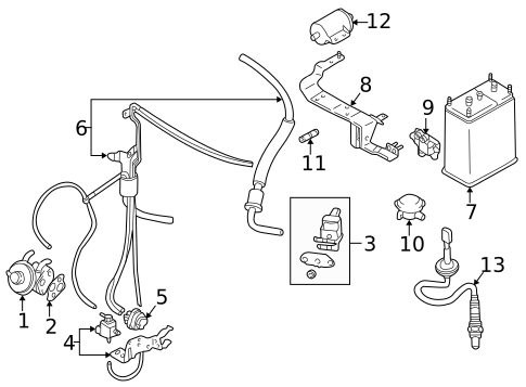 Emission System for 2002 Mitsubishi Galant #0