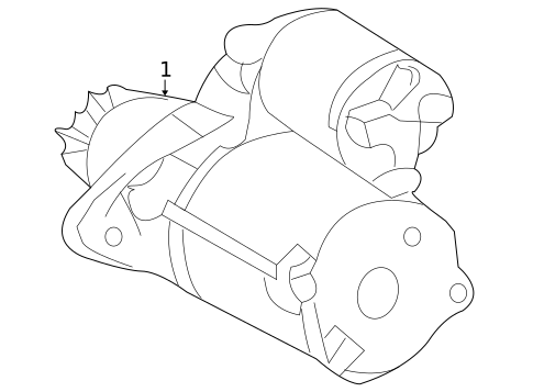 Starter & Related Components for 2023 Lexus RX350 #0