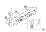 61131378108 - Vehicle Electrical System: Socket Housing, Black for BMW Image