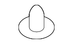 BCJH51833 - Body: Body Side Molding Rivet for Mazda Image