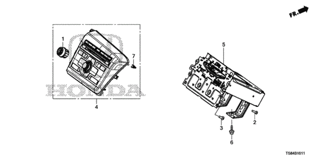 Audio Unit (2) for 2012 Honda Civic #0