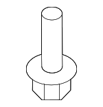 11609465 - Body: Bumper Cover Bolt for GM Image