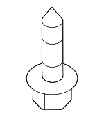 9016840012 - Body: Front Weather-strip Screw for Lexus: IS250, IS350, RC F, RC200t, RC300, RC350 Image