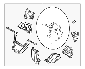 LC5Z3600AR - : Steering Wheel for Lincoln: Aviator Image