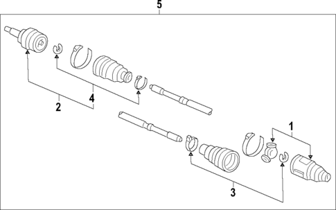 Axle Shafts & Joints for 2016 Acura RLX #0