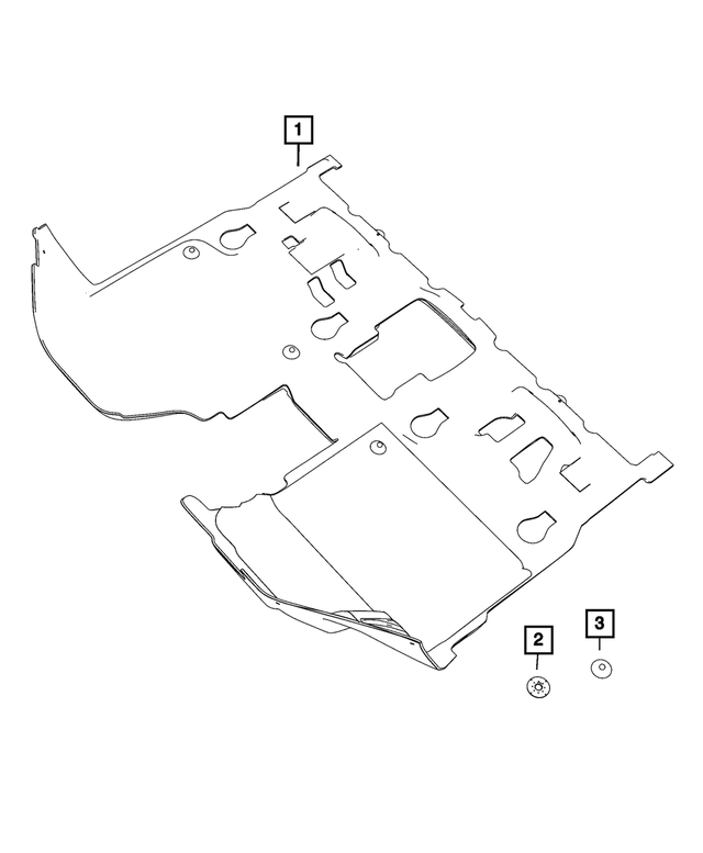 5RH49PL5AK - : Floor Carpet for Mopar Image