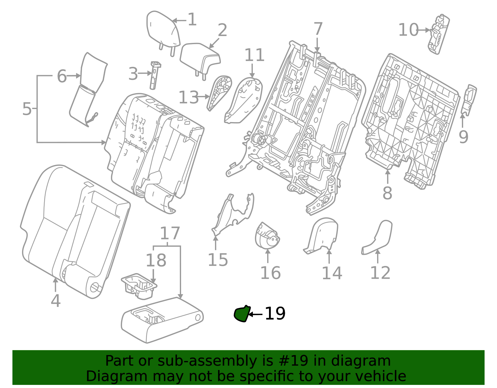 72868-60030-C0 - 2024 Toyota Land Cruiser - Pivot Cover | Nucar Toyota ...