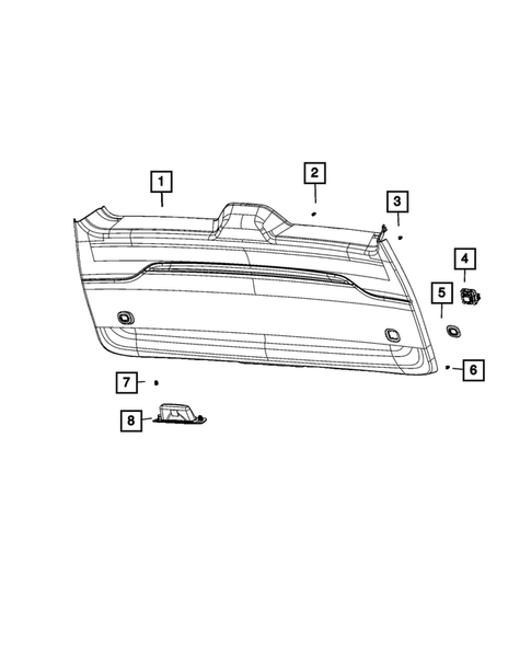 Liftgate Panel and Scuff Plate for 2023 Jeep Grand Wagoneer #0
