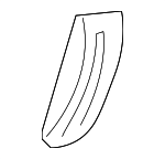 MR610572 - Body: Escutcheon for Mitsubishi Image