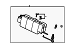 MR562498 - : Seat Back Assembly for Mitsubishi: Montero Image