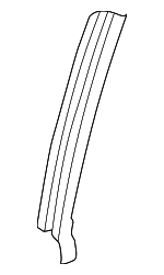 10415507 - Body: Channel for Buick: Century, Regal | Oldsmobile: Intrigue Image