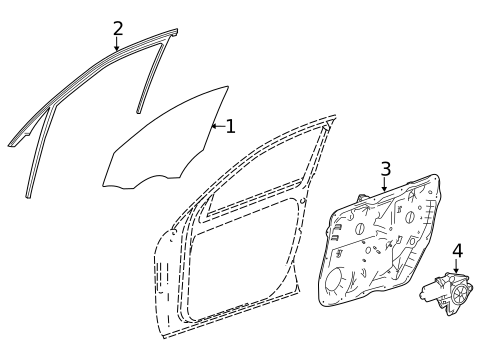 Front Door for 2015 Mercedes-Benz ML400 #0