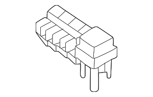 T4K11590 - : Fuse Box Bracket for Jaguar Image