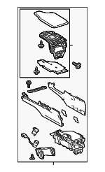 5881024201C7 - Body: Console for Lexus: RC F Image