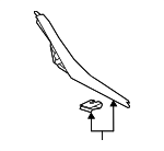 550112412020 - : Front Panel for Lexus: RC F Image