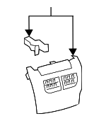 5886053030C0 - Body: Rear Cover for Lexus: IS200t, IS250, IS300, IS350, IS500, RC F, RC200t, RC300, RC350 Image