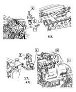 52121114AA - Emission Systems: Solenoid Bracket for Mopar Image