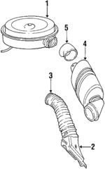 22514296 - Engine: Duct for Buick: Riviera | Cadillac: Eldorado Image