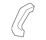 70081S84A01 - Body: Frame Seal for Honda: Accord, Civic, CR-V, Element Image