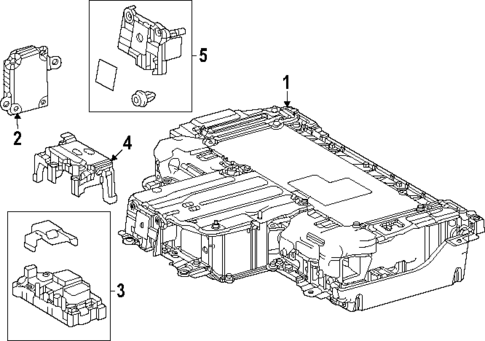 Battery for 2024 Lexus TX550h+ #1