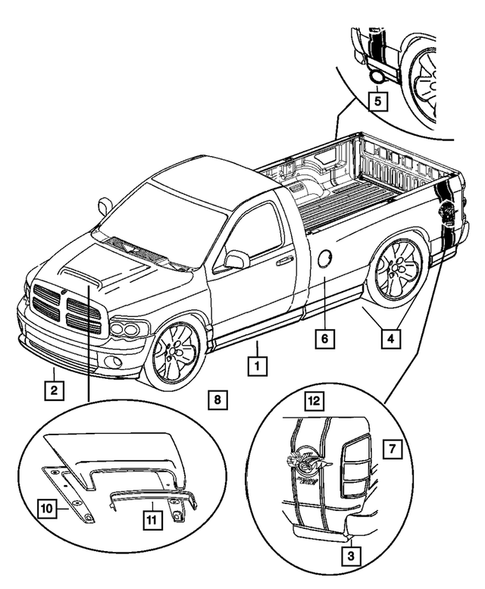 Exterior Appearance for 2005 Dodge Ram 1500 #1