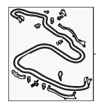 7P0971015C - : Cable Assembly for Volkswagen: Touareg Image