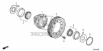 41100RPC010 - Transmission - Automatic: DIFFERENTIAL for Honda Image