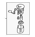 PA5W1335X - : Fuel Pump Assembly for Mazda: CX-30 Image
