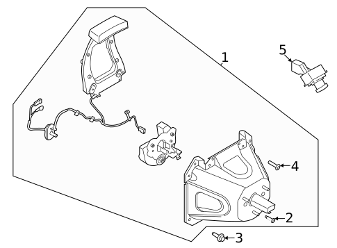 Spare Tire Carrier for 2023 Ford Bronco #0