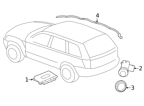 Parking Aid for 2023 Dodge Durango #0