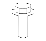 65698EQ30A - Body: Hinge Bolt for Nissan Image
