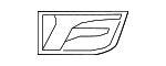 7536224020 - Body: Nameplate for Lexus: RC F Image
