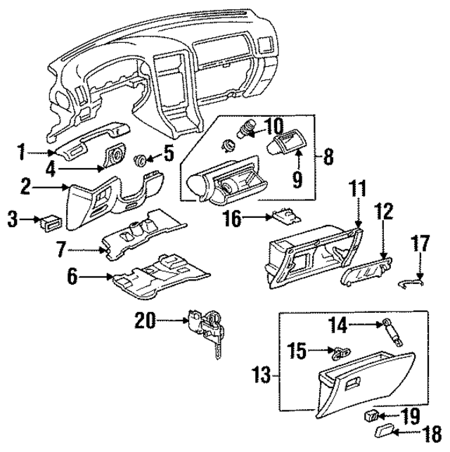 5556230030 - Body: Door Lock Operating Rod for Lexus Image