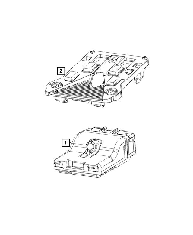 4672597AA - Electrical: Camera Bracket for Mopar Image