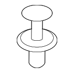 11127643221 - Engine: Engine Cover Pin for BMW Image