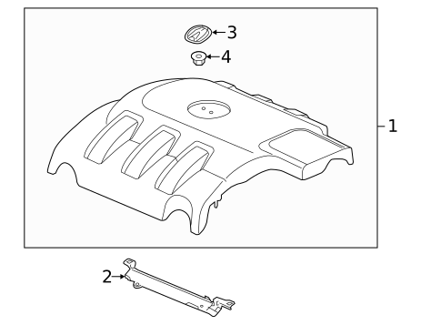 Engine Appearance Cover for 2016 Acura RDX #0