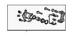 45018TVA000 - Brakes: Caliper Assembly for Honda Image